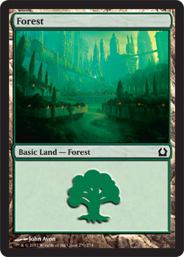 Forest (270) (Return to Ravnica) Near Mint