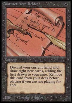 Contract from Below (Alpha) Near Mint