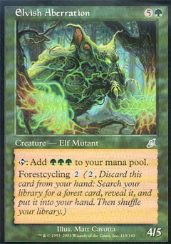 Elvish Aberration (Scourge) Near Mint Foil