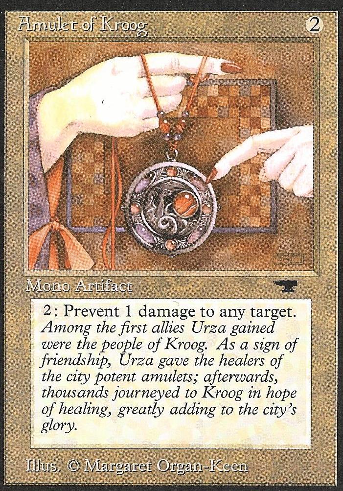 Amulet of Kroog (Antiquities) Near Mint