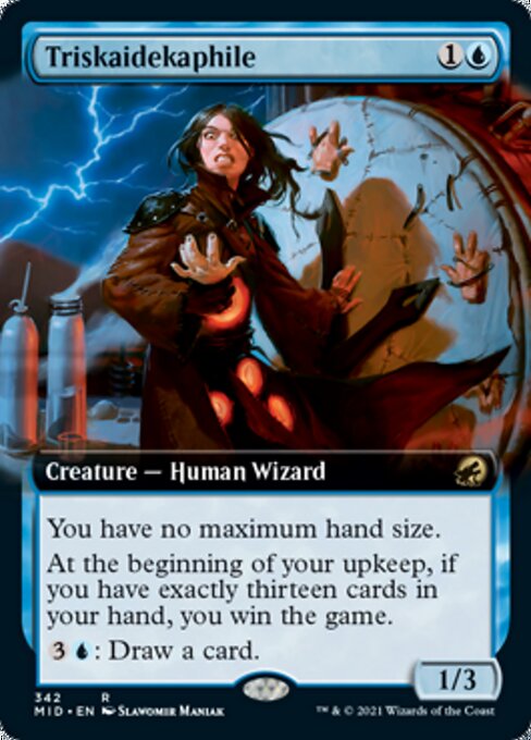 Triskaidekaphile (Extended Art) (Innistrad: Midnight Hunt) Near Mint