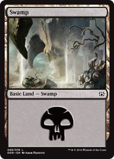 Swamp (68) (Duel Decks: Nissa vs Ob Nixilis) Near Mint