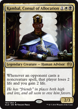 Kambal, Consul of Allocation (Kaladesh) Near Mint