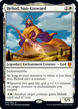 Heliod, Sun-Crowned (Theros Beyond Death) Near Mint