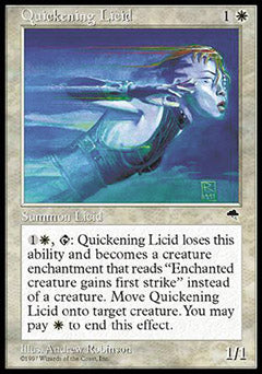 Quickening Licid (Tempest) Near Mint