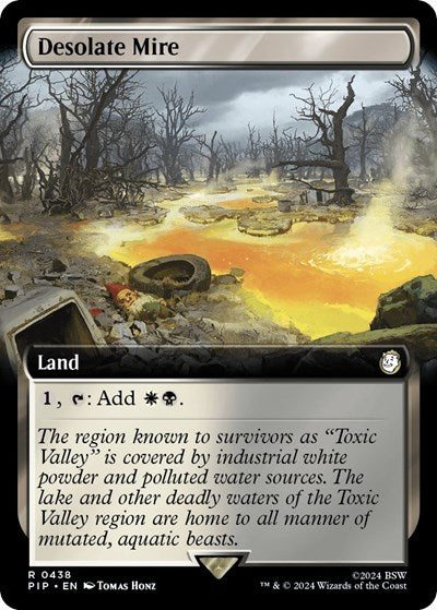 Desolate Mire (Extended Art) (Universes Beyond: Fallout) Near Mint