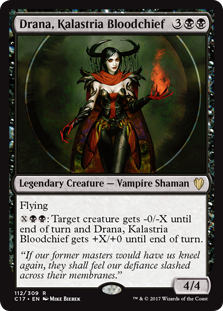 Drana, Kalastria Bloodchief (Commander 2017) Near Mint
