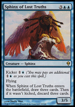 Sphinx of Lost Truths (Zendikar) Good