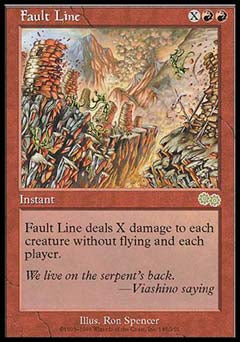 Fault Line (Urza's Saga) Near Mint