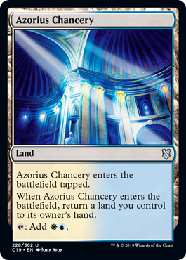 Azorius Chancery (Commander 2019) Near Mint