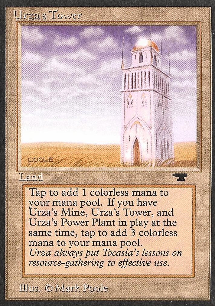 Urza's Tower (Plains) (Antiquities) Near Mint
