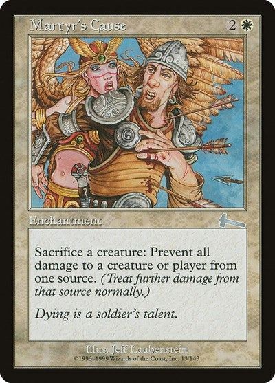 Martyr's Cause (Urza's Legacy) Near Mint Japanese
