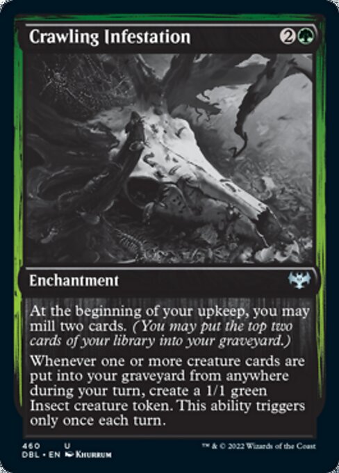 Crawling Infestation (Innistrad: Double Feature) Near Mint