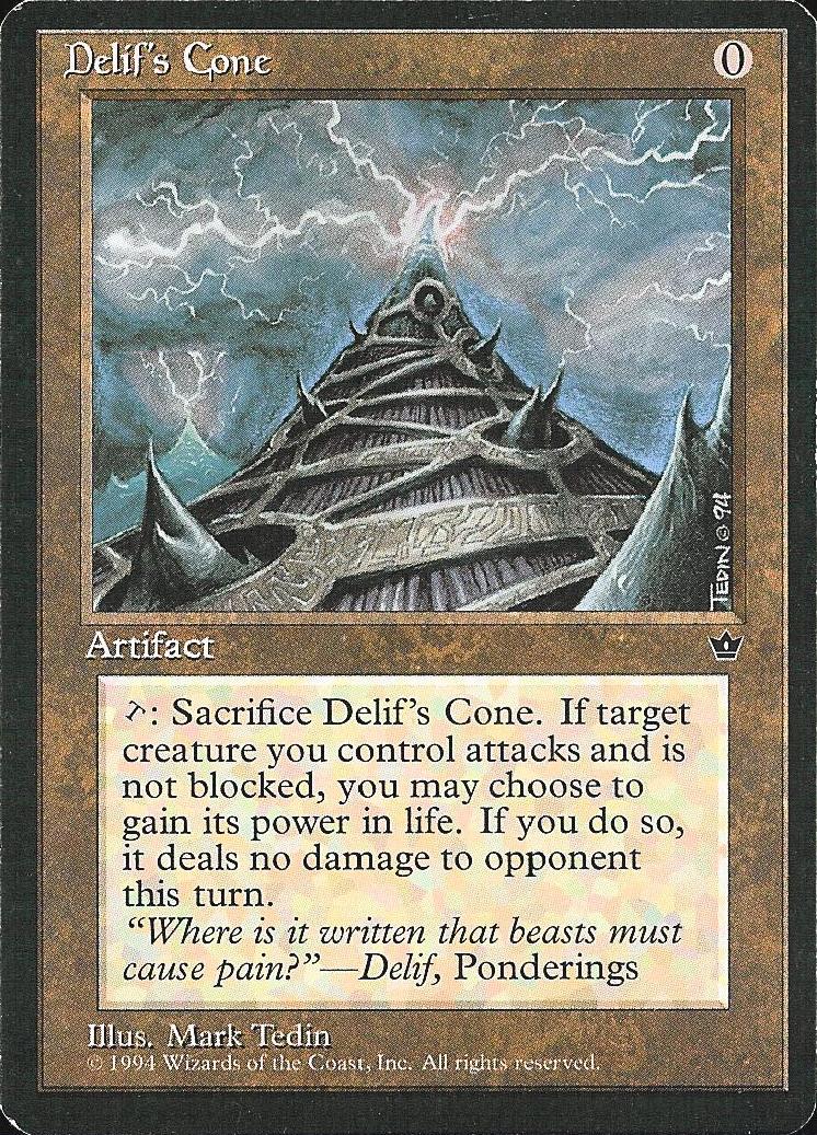 Delif's Cone (Fallen Empires) Light Play