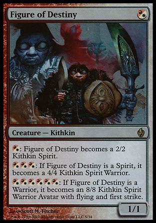 Figure of Destiny (Premium Deck Series: Fire and Lightning) Near Mint Foil