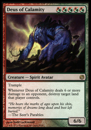 Deus of Calamity (Duel Decks: Heroes vs Monsters) Near Mint