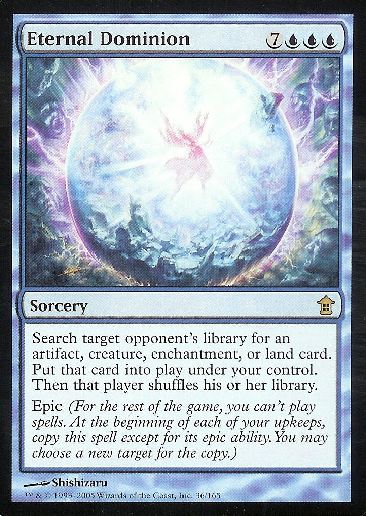 Eternal Dominion (Saviors of Kamigawa) Near Mint Foil
