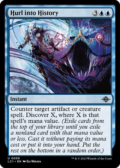 Hurl into History (The Lost Caverns of Ixalan) Near Mint