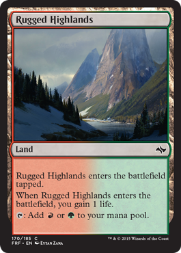 Rugged Highlands (Fate Reforged) Near Mint