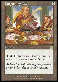 Bargaining Table (Mercadian Masques) Light Play