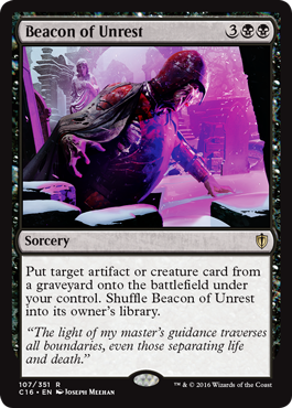Beacon of Unrest (Commander 2016 Edition) Near Mint