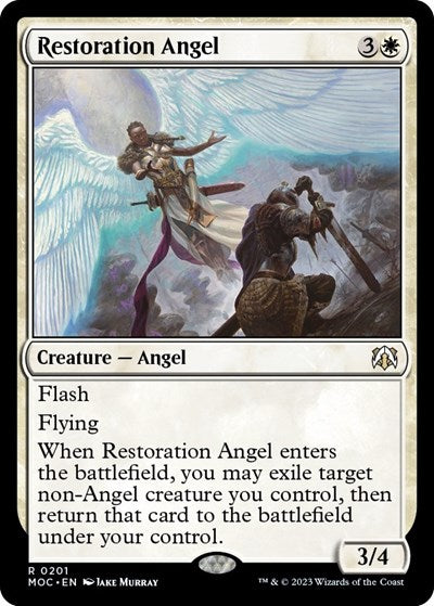 Restoration Angel (Commander: March of the Machine) Near Mint