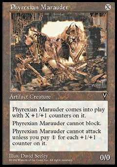 Phyrexian Marauder (Visions) Light Play