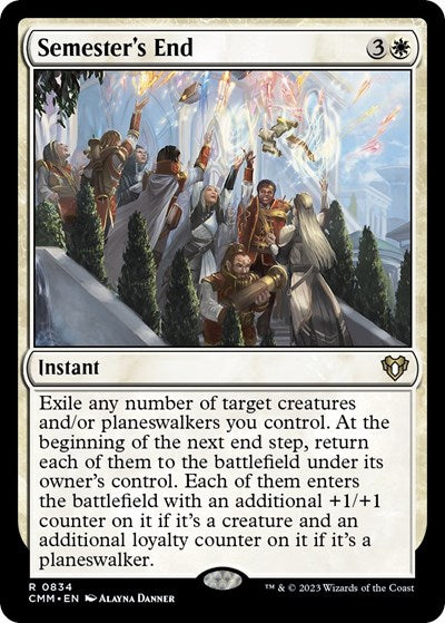 Semester's End (Commander Masters) Near Mint
