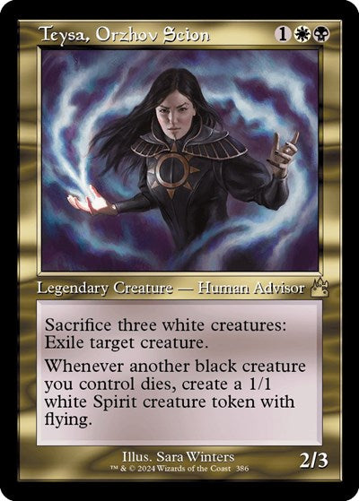 Teysa, Orzhov Scion (Retro Frame) (Ravnica Remastered) Near Mint