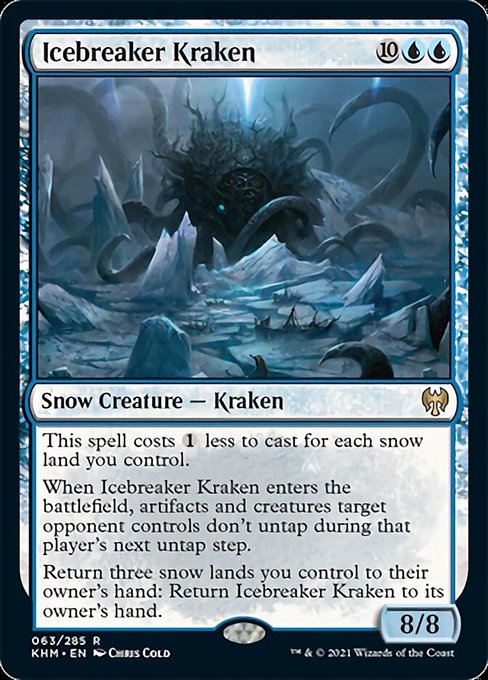 Icebreaker Kraken (Kaldheim) Near Mint