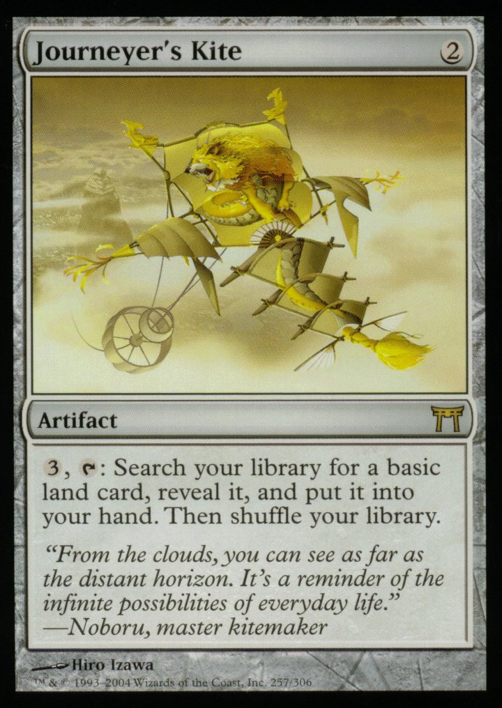 Journeyer's Kite (Champions of Kamigawa) Light Play