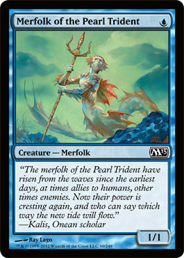 Merfolk of the Pearl Trident (Magic 2013 Core Set) Near Mint Foil