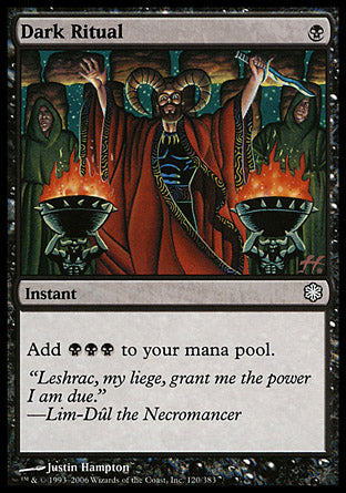Dark Ritual (Coldsnap Theme Deck Reprints) Near Mint