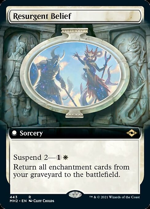 Resurgent Belief (Extended Art) (Modern Horizons 2) Near Mint