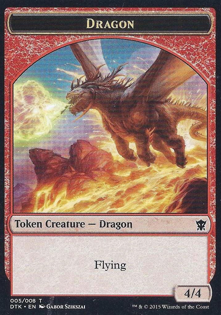 Dragon Token (Dragons of Tarkir) Near Mint