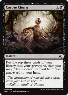 Corpse Churn (Oath of the Gatewatch) Near Mint Foil