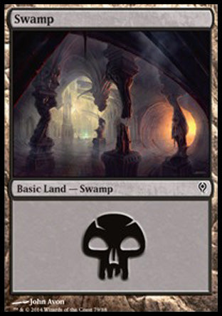 Swamp (79) (Duel Decks: Jace vs Vraska) Near Mint