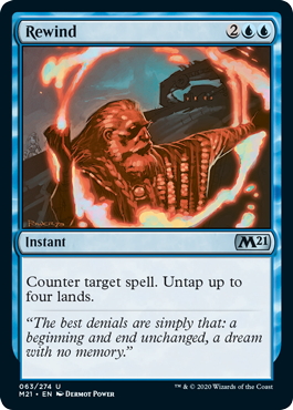 Rewind (Magic 2021 Core Set) Near Mint
