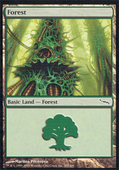 Forest (305) (Mirrodin) Light Play