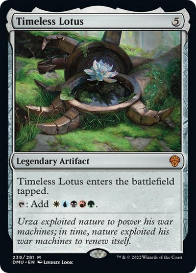Timeless Lotus (Dominaria United) Near Mint Foil