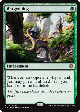 Burgeoning (Conspiracy: Take the Crown) Near Mint