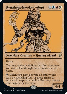 Dynaheir, Invoker Adept (Showcase) (Commander Legends: Battle for Baldur's Gate) Near Mint