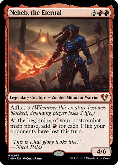 Neheb, the Eternal (Commander Masters) Near Mint