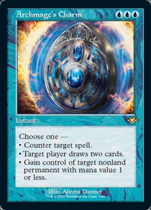 Archmage's Charm (Modern Horizons 1 Retro Frames) Near Mint Etched Foil