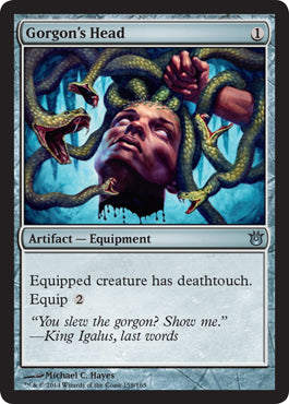 Gorgon's Head (Born of the Gods) Near Mint Foil