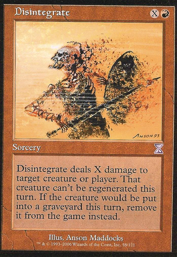 Disintegrate (Time Spiral Time Shifted) Good