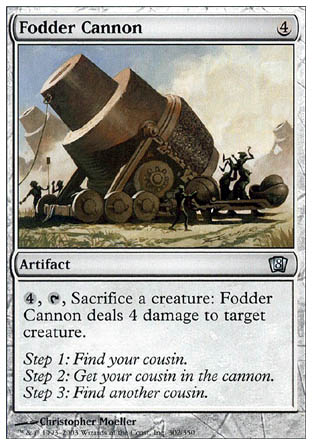 Fodder Cannon (8th Edition) Good