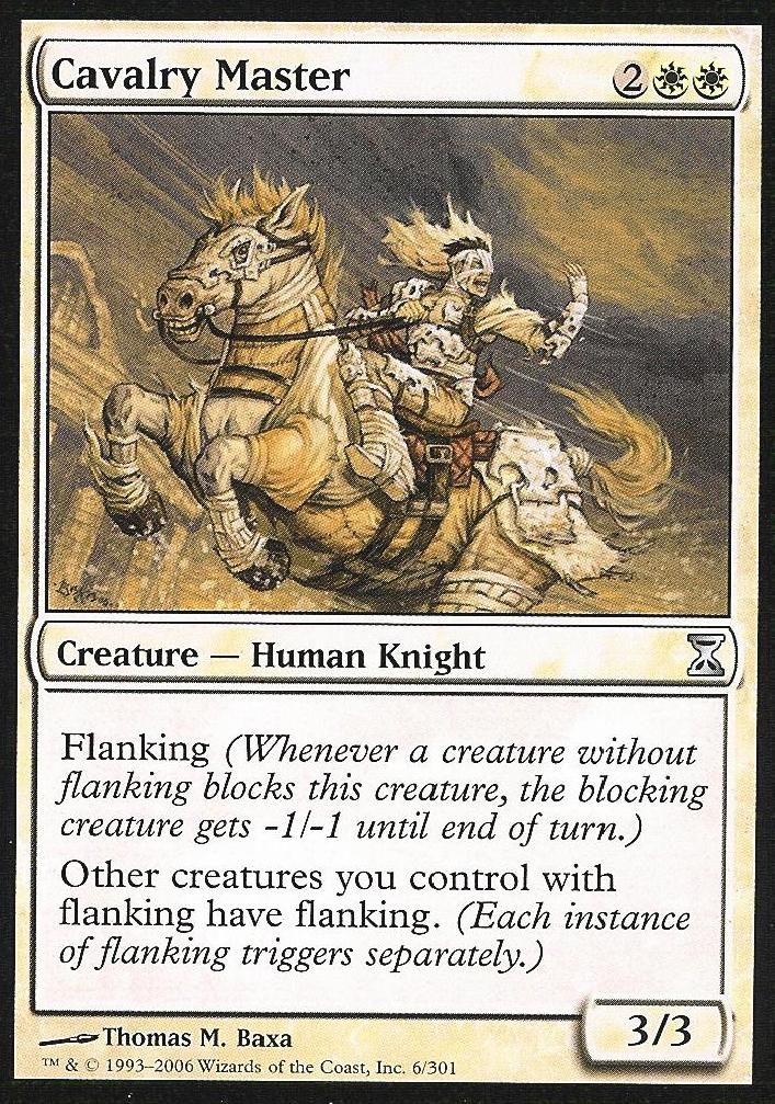 Cavalry Master (Time Spiral) Near Mint Russian