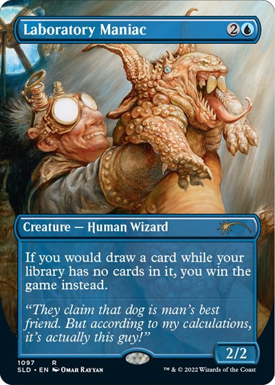 Laboratory Maniac (Borderless) (Secret Lair) Near Mint