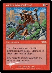 Goblin Bombardment (DCI) (Promotional Cards) Near Mint
